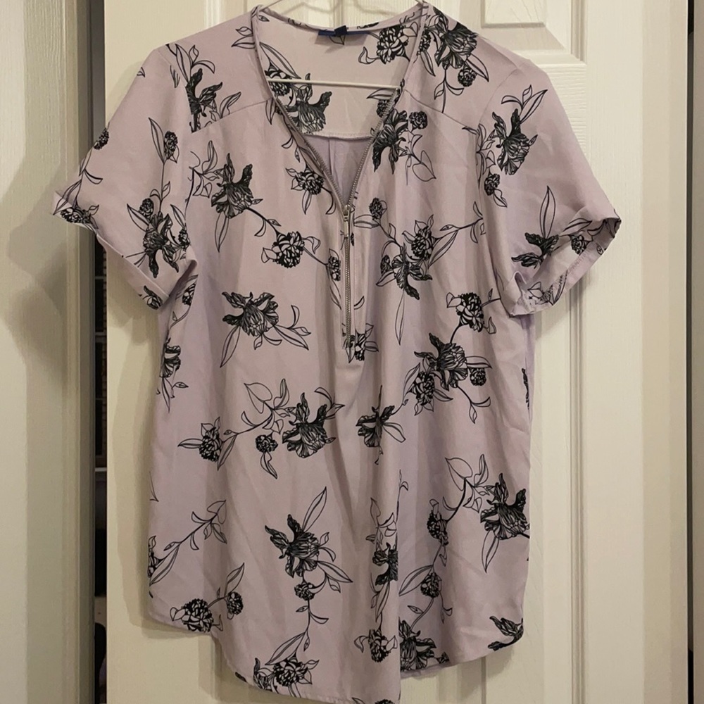 APT. 9 Zipper Blouse